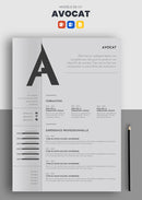 cv avocat