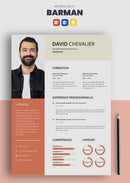 exemple cv barman