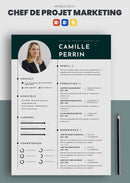 cv chef de projet marketing