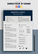 cv directeur usine