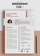 cv enseignant