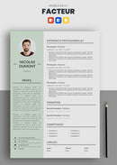 cv facteur