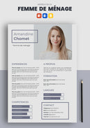 cv femme de ménage
