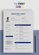 cv first bleu
