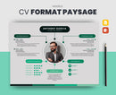 cv au format paysage