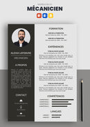 cv mécanicien