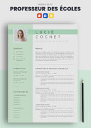 cv maitresse d'école
