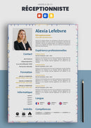 cv réceptionniste