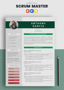 cv scrum master exemple