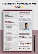cv technicien froid climatisation