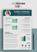 cv travail vert