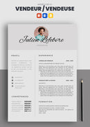 cv vendeur