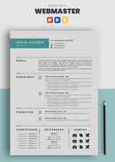 cv webmaster