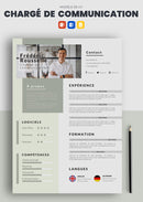 exemple de cv chargé de communication