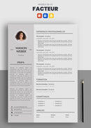 cv factrice