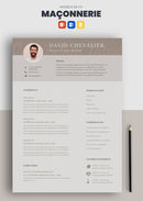 exemple cv maçon