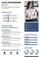 modèle cv agronome