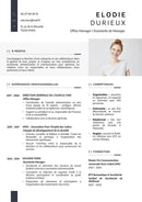 modèle cv assistant manager