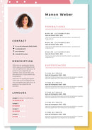 modèle cv coiffure