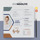 cv insolite bleu