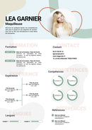 cv maquillage