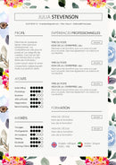 cv fleuri