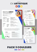 Pack cv artistique