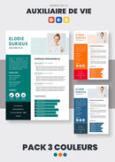 pack cv auxiliaire de vie