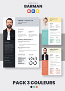 pack cv barman