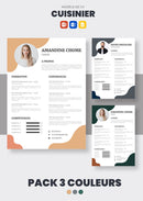 pack cv cuisinier