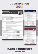 Pack cv distinction