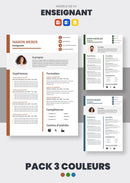 pack cv enseignant