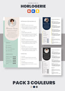 pack cv horlogerie