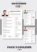 pack cv magasinier