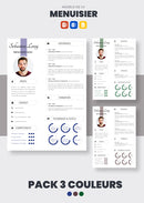 pack cv menuisier
