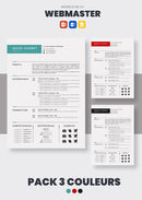 pack cv webmaster