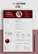 curriculum vitae action rouge