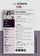 curriculum vitae atouts rouge