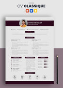curriculum vitae classique rouge