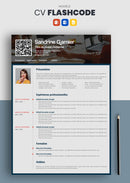 curriculum vitae flashcode bleu