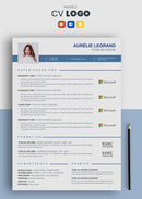 curriculum vitae logo bleu