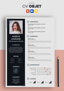 curriculum vitae objet rouge