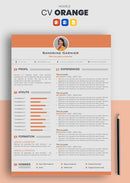 curriculum vitae orange