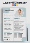 cv adjoint administratif exemple