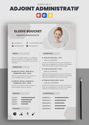 cv adjoint administratif