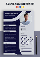 cv agent administratif exemple