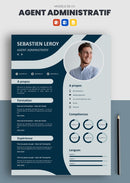 cv agent administratif