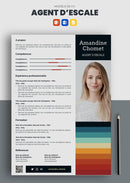 cv agent d'escale aéroportuaire