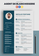 cv agent de blanchisserie