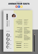 exemple cv animatrice bafa